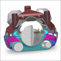 Load Ball  Type Wheel Pad Operation